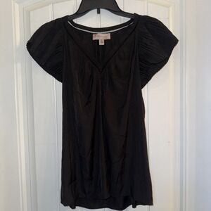 Philosophy Black Flutter Steve Top Women's Small